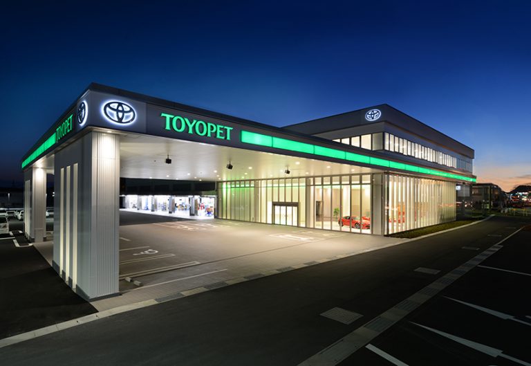 岡山トヨペット株式会社本店 新築工事 電気設備工事 旭電業株式会社｜電気工事や配電外線工事のことなら当社へ
